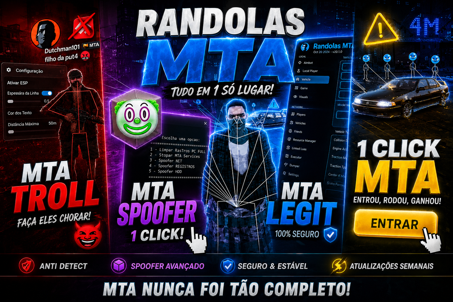 MTA MENU / SP00FER 1 CLICK