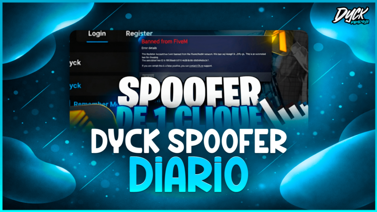 DYCK SPOOFER DIARIO + BRINDE
